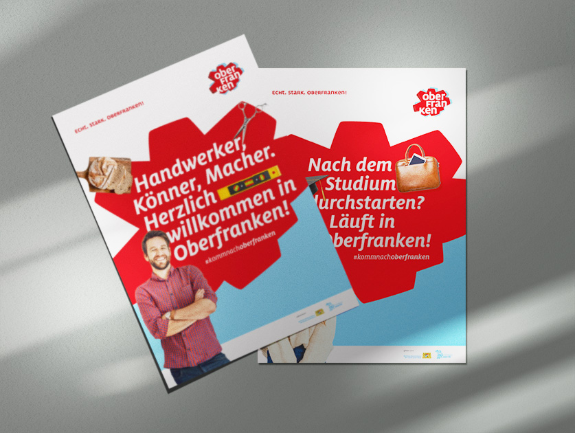 Oberfranken Offensiv Kampagne Postkarte2