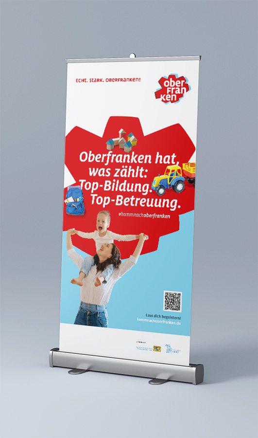 Oberfranken Offensiv Kampagne Roll up